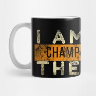 I Am The Champion Vintage Mug